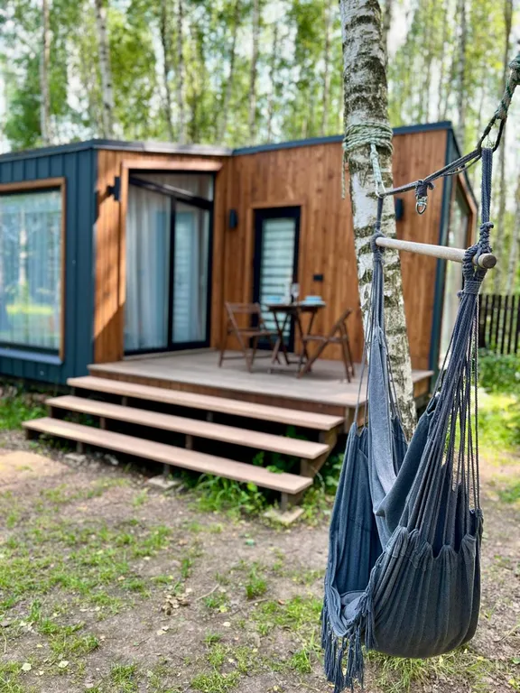 Уютный мини домик в деревне