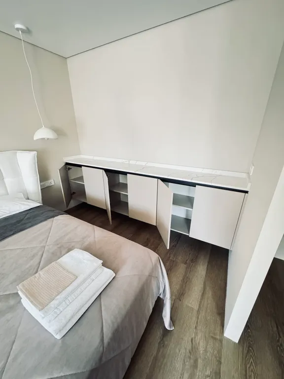 Квартира однокомнатная в Фрунзенском, 31 м², Владивосток — спальня, фото 4