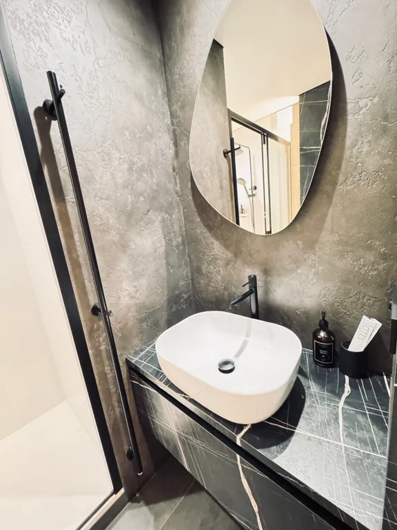 Квартира однокомнатная в Фрунзенском, 31 м², Владивосток — ванная комната, фото 3