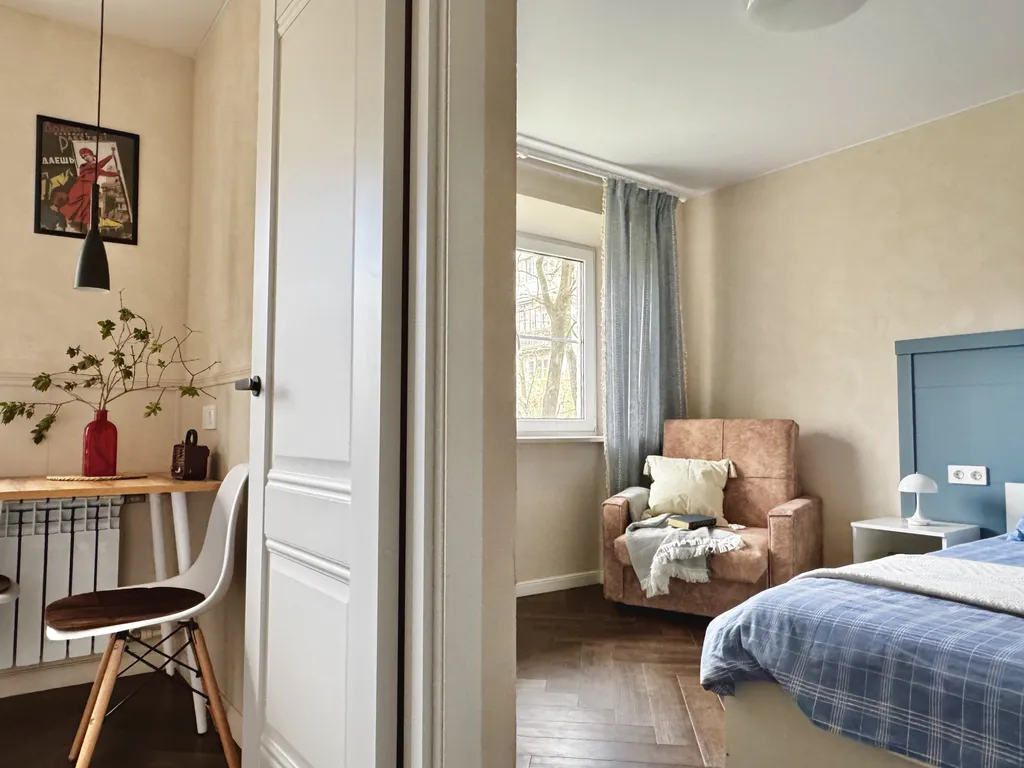 Квартира двухкомнатная на улице Стратилатовской, 60 м², Великий Новгород — фото 6