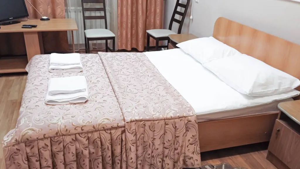 Двухместный номер с 1 кроватью Эконом (без с/у) — Smart Hotel Миасс, фото 1 из 3