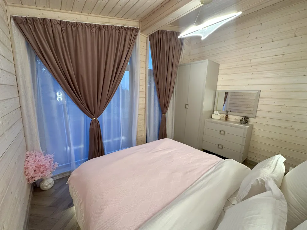 Дом 5-местный в деревни Сбоево, 115 м², Дмитров — спальня, фото 7