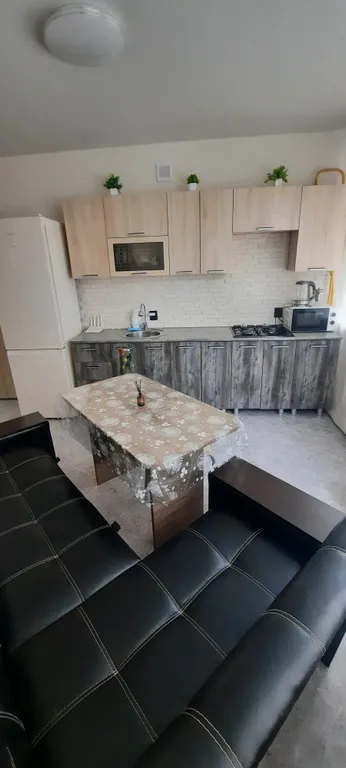 Квартира однокомнатная на проспекте Николаевском, 37 м², Придорожный — кухня