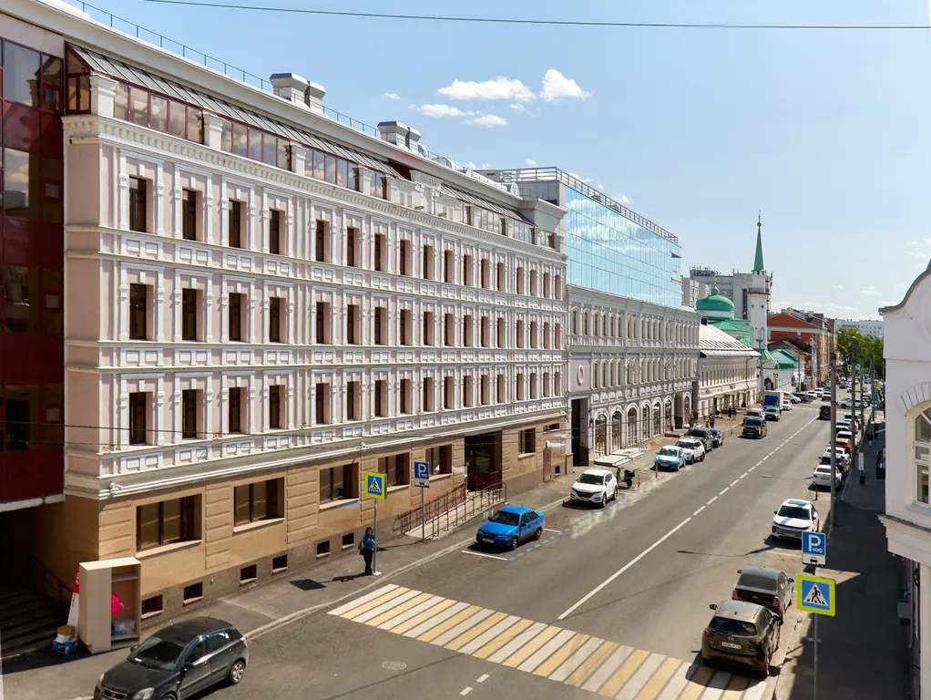 Апартаменты однокомнатные у Площади Габдуллы Тукая, в Вахитовском, 22 м², Казань — вид из окна