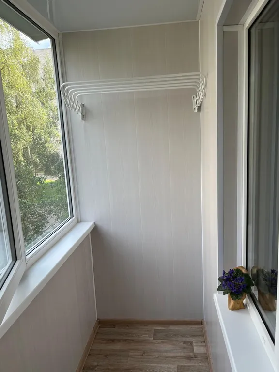 Квартира двухкомнатная на улице Народной, 53 м², Псков — вид из окна