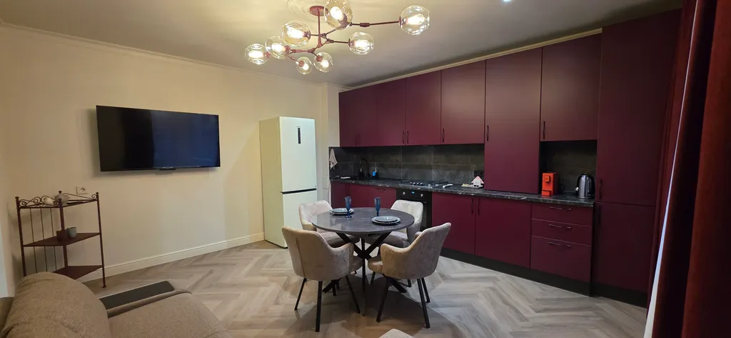 Квартира однокомнатная на улице 2-я Новостройке, 44 м², Ярославль — кухня, фото 3