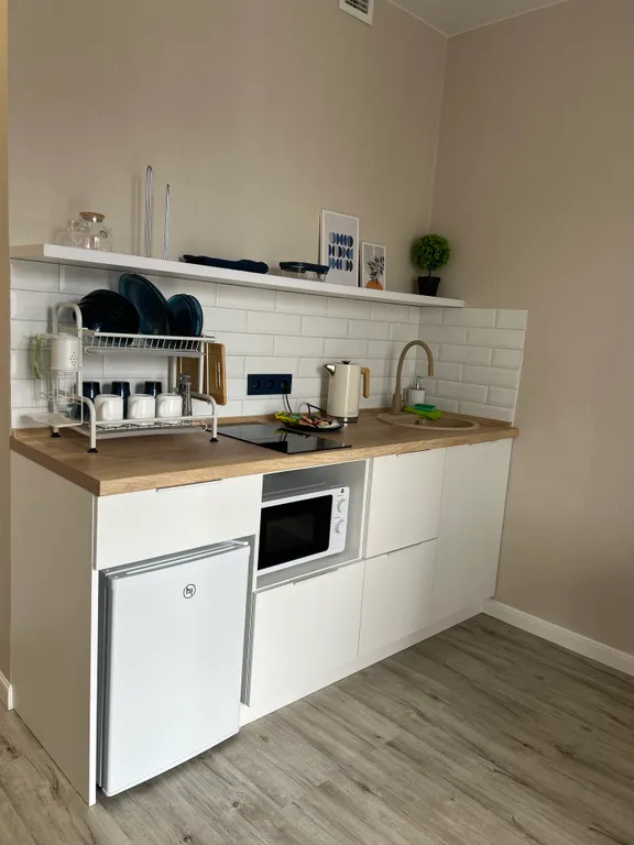 Квартира однокомнатная в Ленинском, 35 м², Иркутск — кухня, фото 3