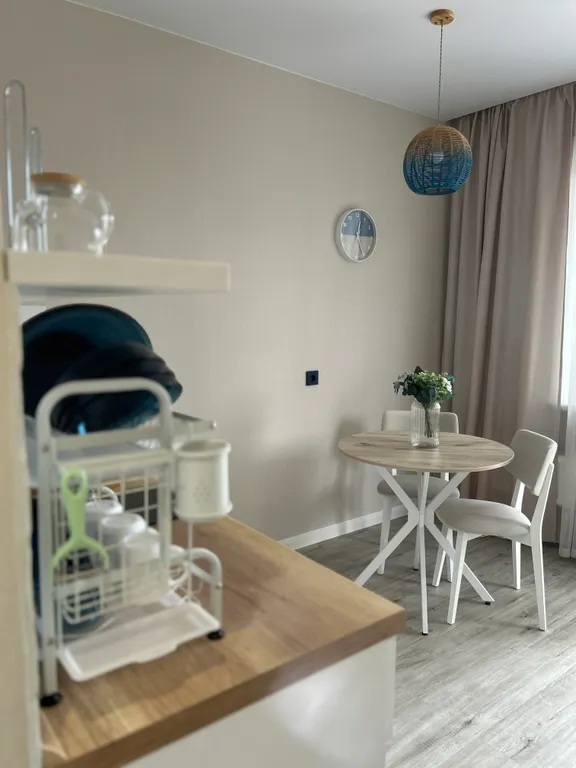 Квартира однокомнатная в Ленинском, 35 м², Иркутск — кухня