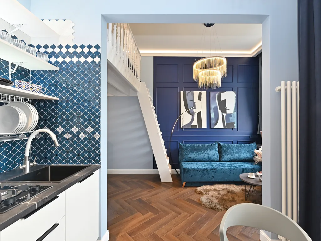 Студия однокомнатная на проезде Майском, 24 м², Светлогорск — кухня, фото 4