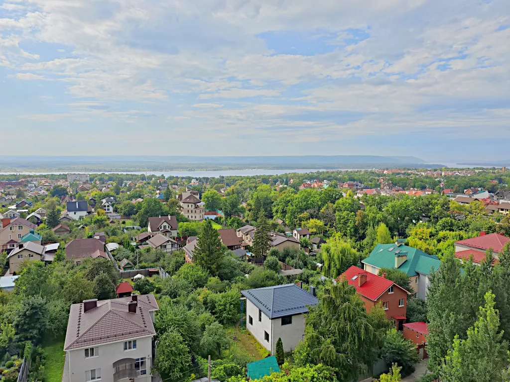 Квартира однокомнатная в Промышленном, 42 м², Самара — вид из окна, фото 2