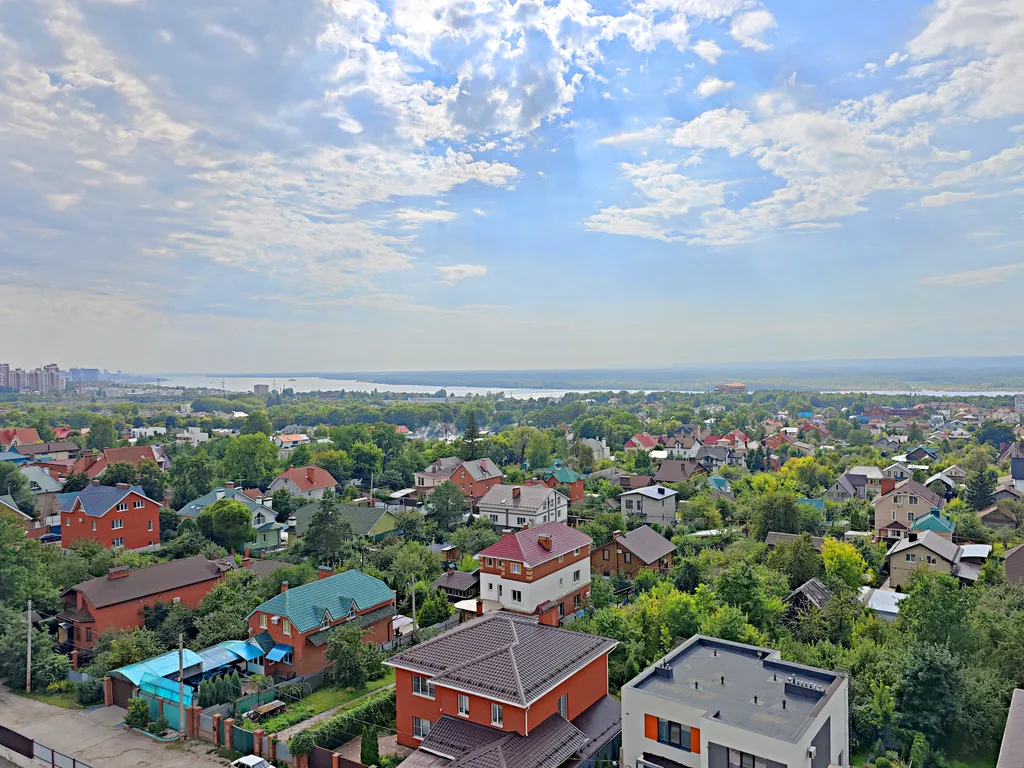 Квартира однокомнатная в Промышленном, 42 м², Самара — вид из окна, фото 3