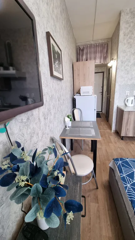 Студия однокомнатная у Окружной, в Марфино, 18 м², Москва — кухня, фото 3
