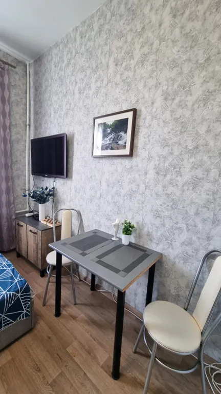 Студия однокомнатная у Окружной, в Марфино, 18 м², Москва — спальня, фото 5