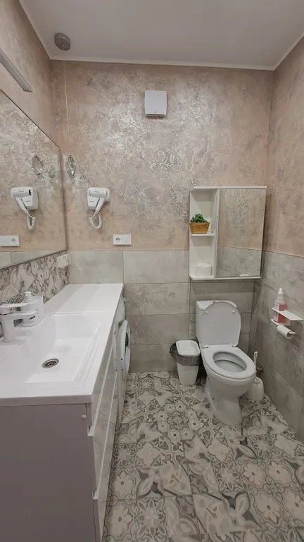 Квартира однокомнатная на улице Привокзальной, 42 м², Ростов-на-Дону — ванная комната, фото 2