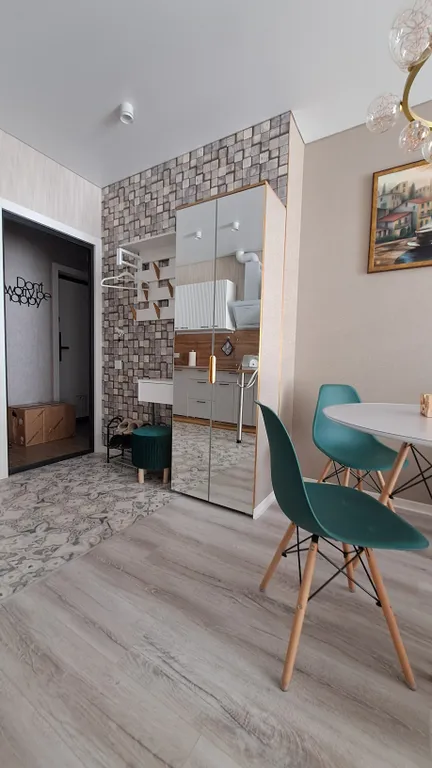 Квартира однокомнатная на улице Привокзальной, 42 м², Ростов-на-Дону — кухня