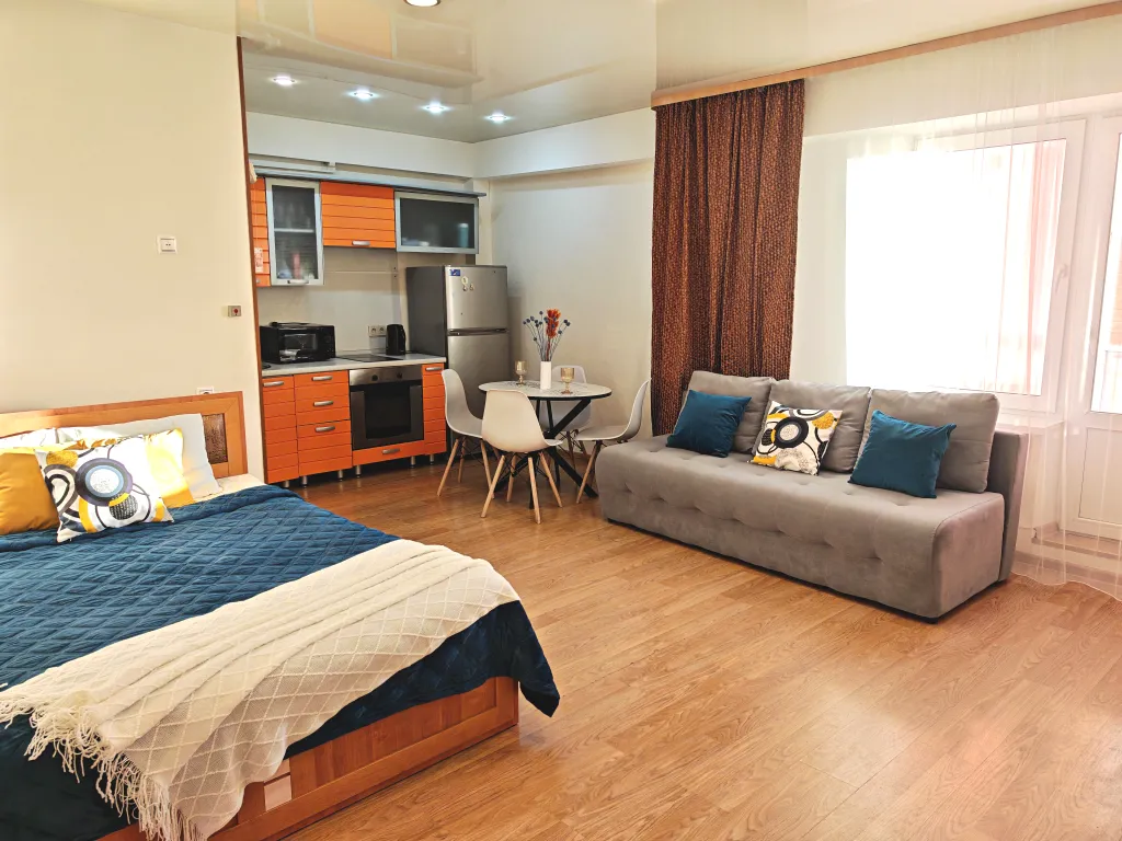 Квартира однокомнатная в Октябрьском, 40 м², Иркутск — фото 8