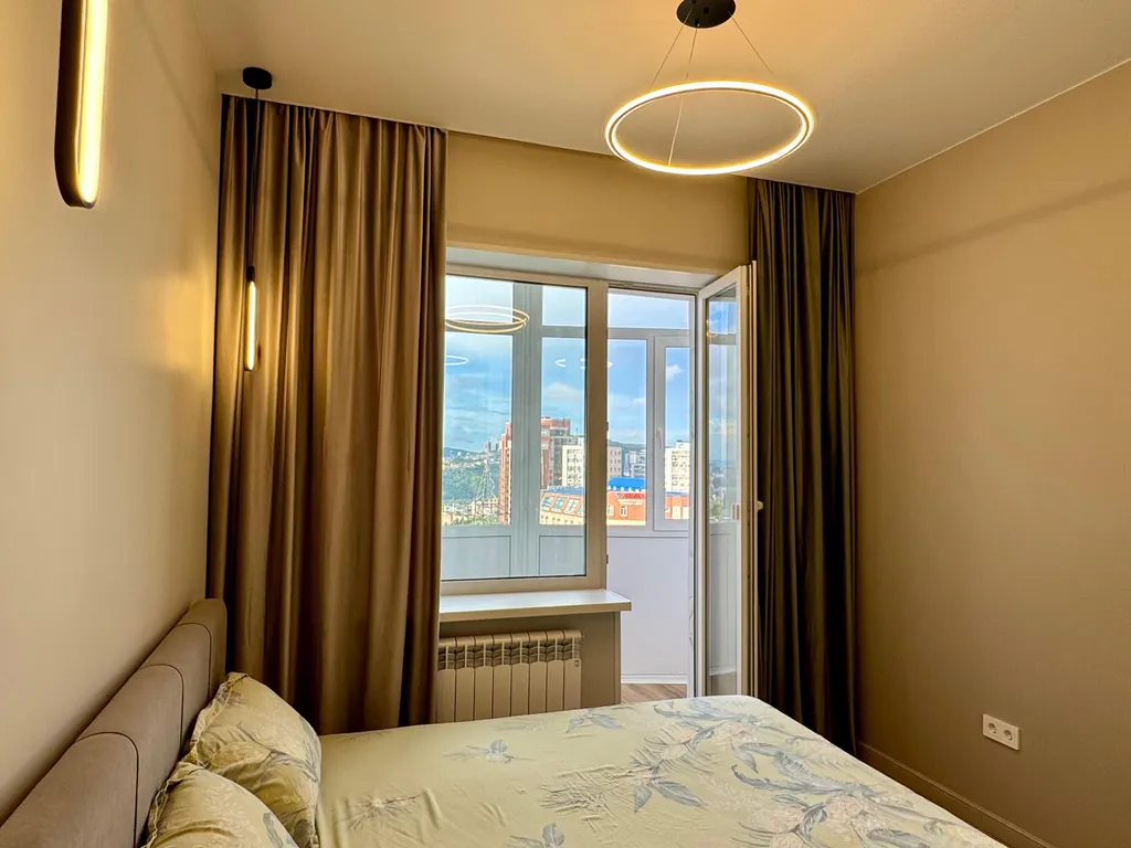 Апартаменты двухкомнатные в Ленинском, 40 м², Владивосток — фото 11