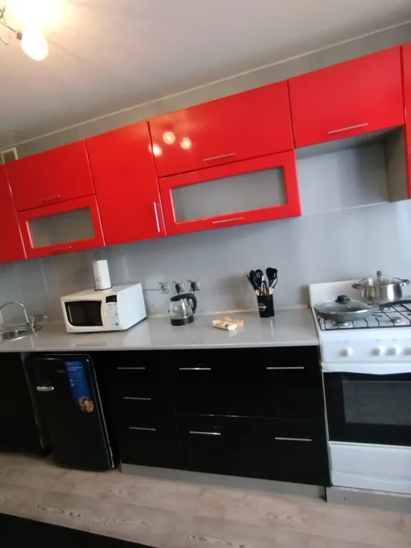 Квартира однокомнатная в Кировском, 38 м², Саратов — кухня, фото 2