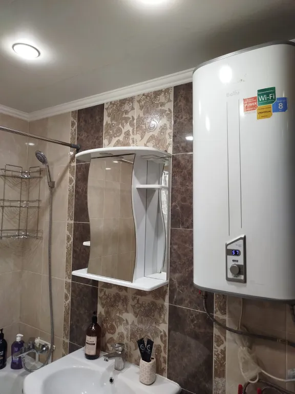 Квартира однокомнатная в Кировском, 38 м², Саратов — ванная комната, фото 4