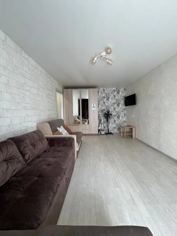 Апартаменты однокомнатные у Горьковской, в Кузнечихе, 35 м², Нижний Новгород — спальня, фото 3