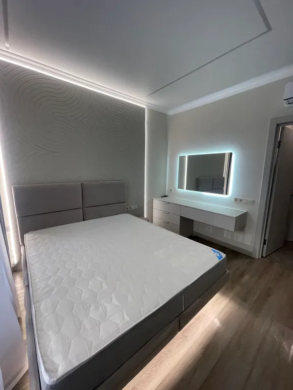 Студия двухкомнатная в Ново-Савиновском, 47 м², Казань — спальня, фото 8