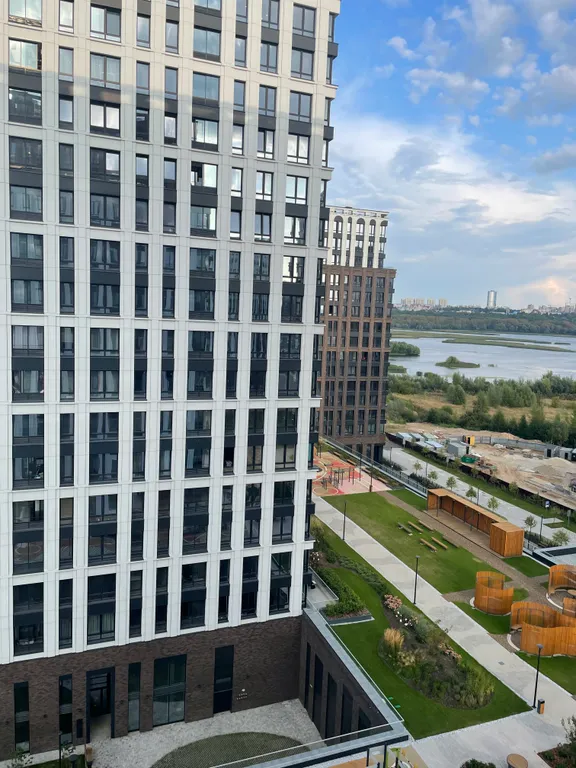 Студия двухкомнатная в Ново-Савиновском, 47 м², Казань — вид из окна, фото 3