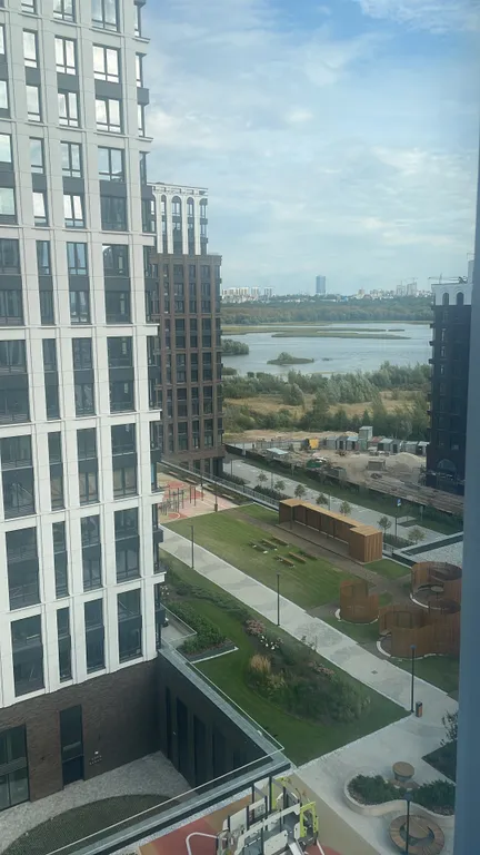 Студия двухкомнатная в Ново-Савиновском, 47 м², Казань — вид из окна, фото 4