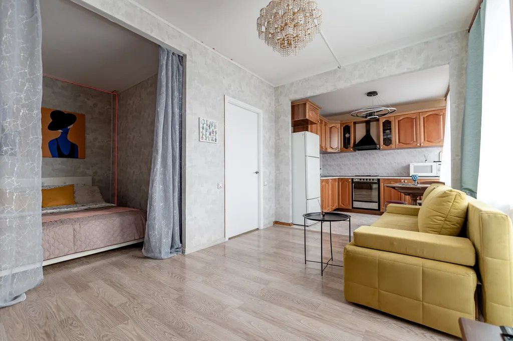 Квартира однокомнатная у метро Киевская, 36 м², Москва — фото 8
