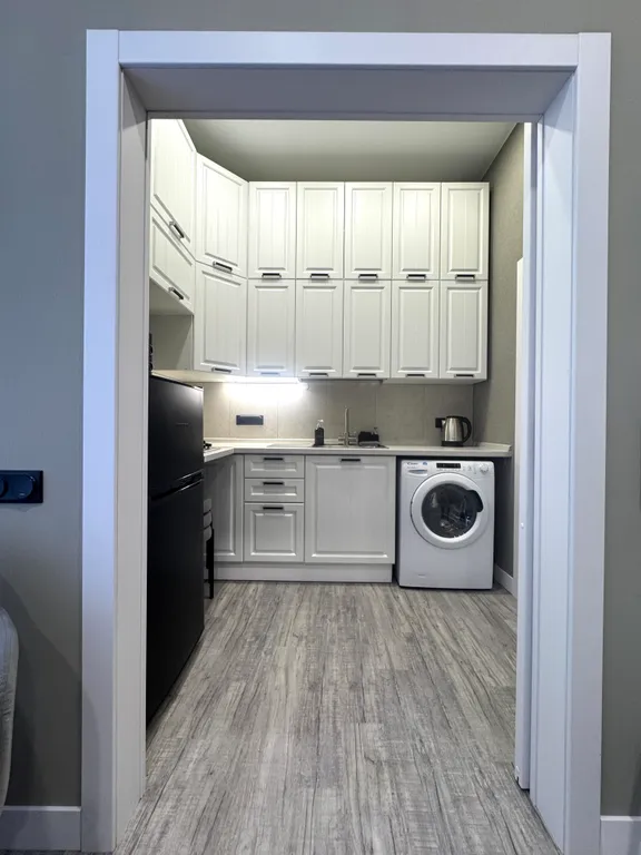 Студия однокомнатная в переулке Газетном, 26 м², Ростов-на-Дону — кухня, фото 4