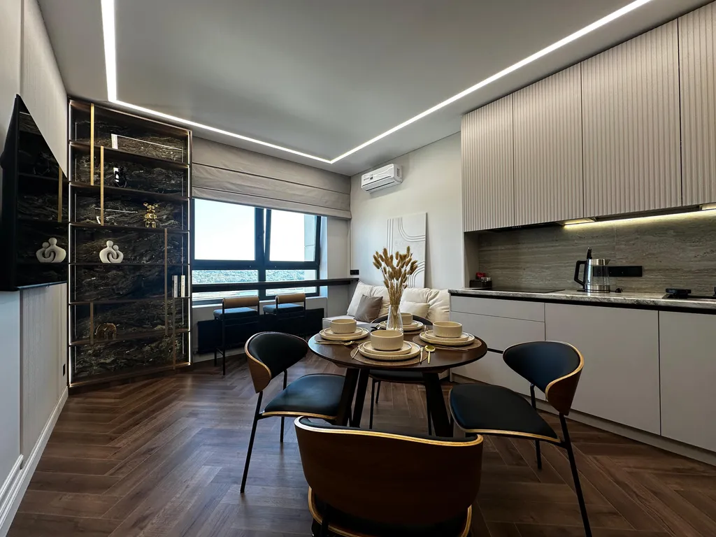 Апартаменты однокомнатные в Ново-Савиновском, 45 м², Казань — фото 21