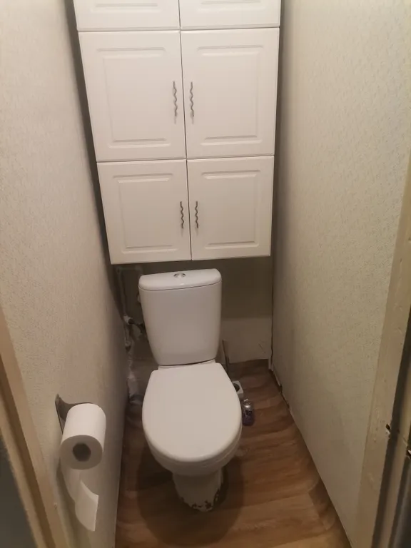 Квартира двухкомнатная на улице Республики, 54 м², Тюмень — ванная комната, фото 3