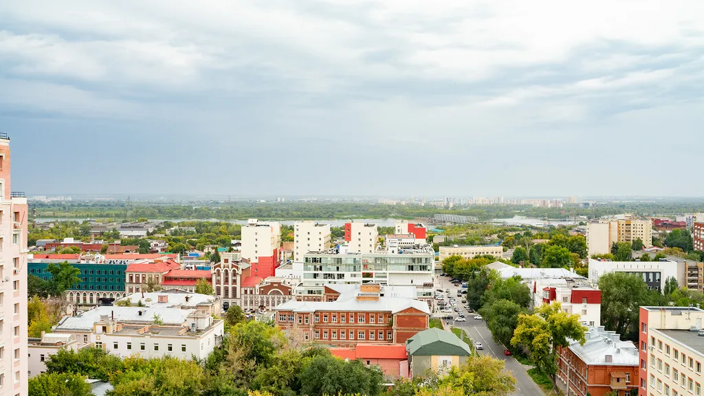 Квартира однокомнатная в Железнодорожном, 43 м², Самара — вид из окна, фото 3