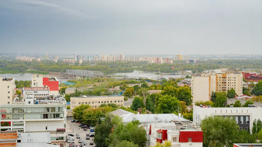 Квартира однокомнатная в Железнодорожном, 43 м², Самара — вид из окна, фото 5