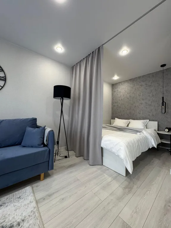 Квартира однокомнатная на улице Карельской, 29 м², Сортавала — спальня, фото 7