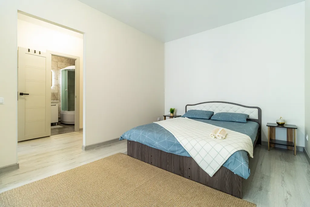 Квартира однокомнатная в Нижегородском, 45 м², Нижний Новгород — спальня, фото 3