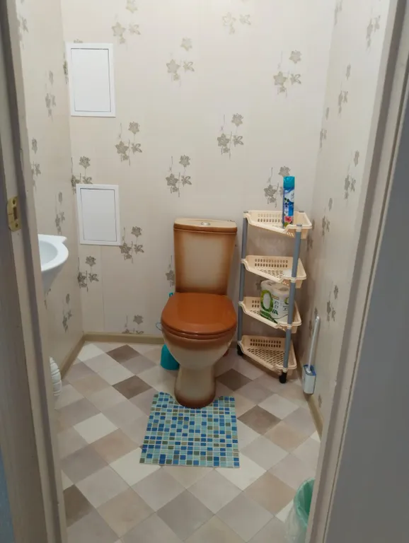 Квартира двухкомнатная на улице Новой, 60 м², Серпухов — ванная комната, фото 4