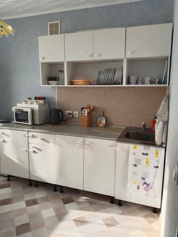 Квартира двухкомнатная на улице Новой, 60 м², Серпухов — кухня, фото 2