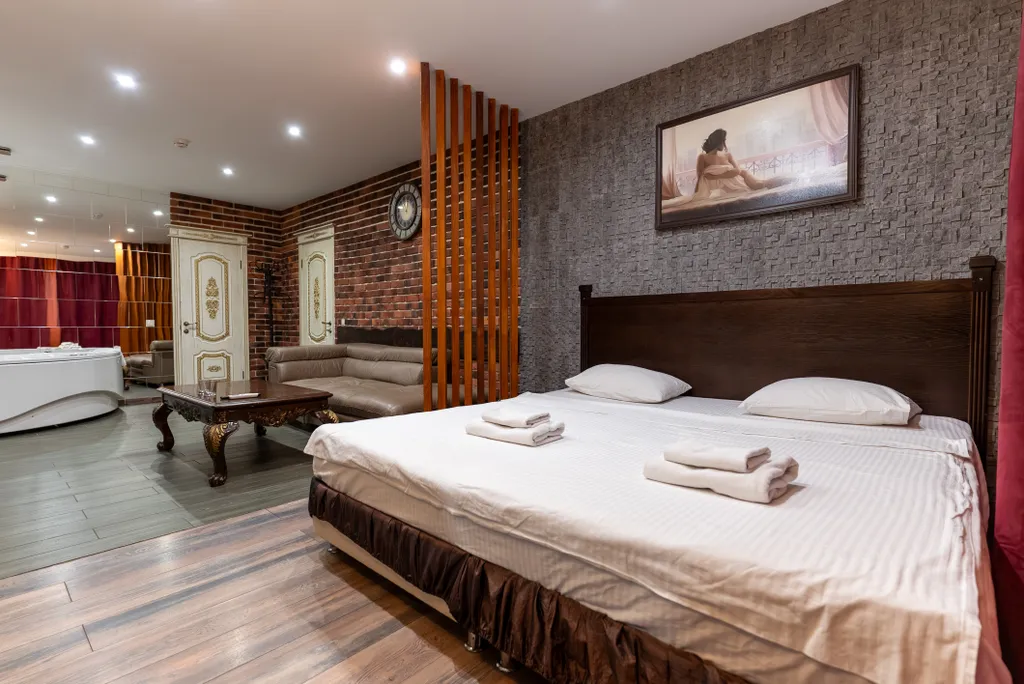 Двухместный номер с 1 кроватью лофт