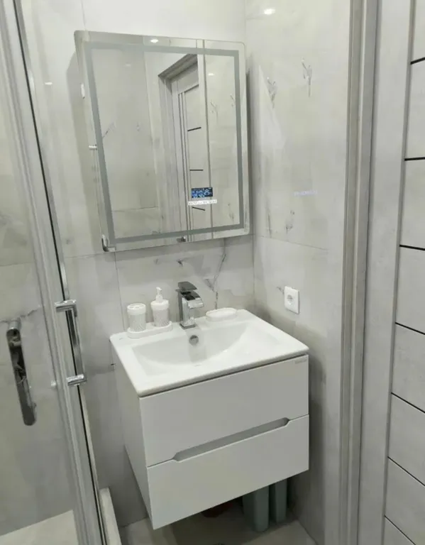 Студия однокомнатная в Краснооктябрьском, 32 м², Волгоград — ванная комната, фото 3