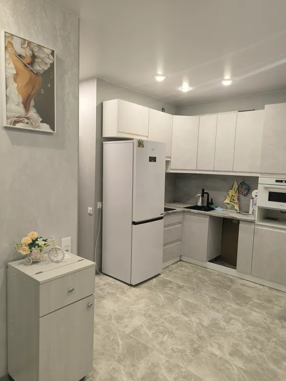 Студия однокомнатная в Краснооктябрьском, 32 м², Волгоград — кухня, фото 3