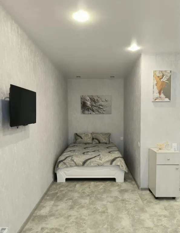 Студия однокомнатная в Краснооктябрьском, 32 м², Волгоград — спальня