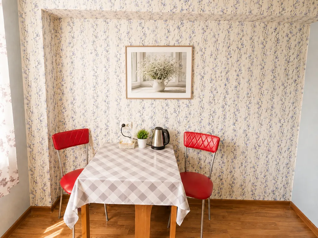 Квартира однокомнатная на улице Мире, 33 м², Юрга — кухня, фото 3