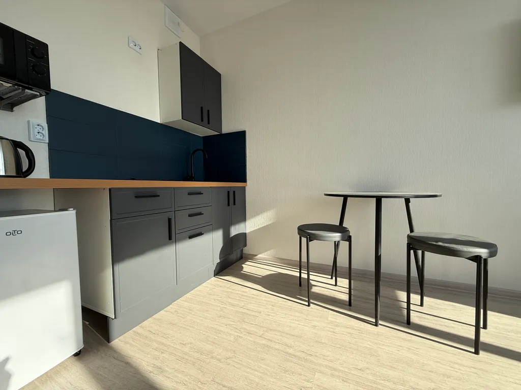 Студия однокомнатная у Чкаловской, в Ленинском, 25 м², Екатеринбург — кухня