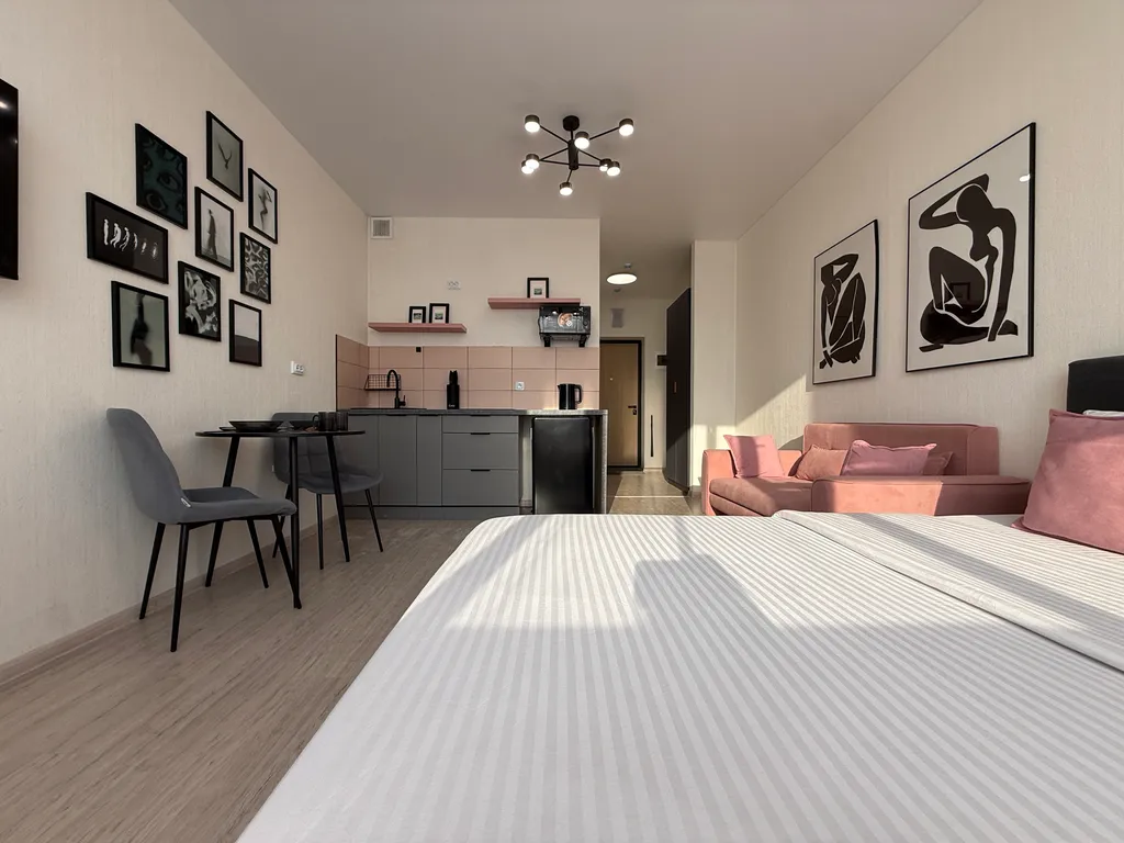 Студия однокомнатная у Чкаловской, в Ленинском, 25 м², Екатеринбург — фото 23
