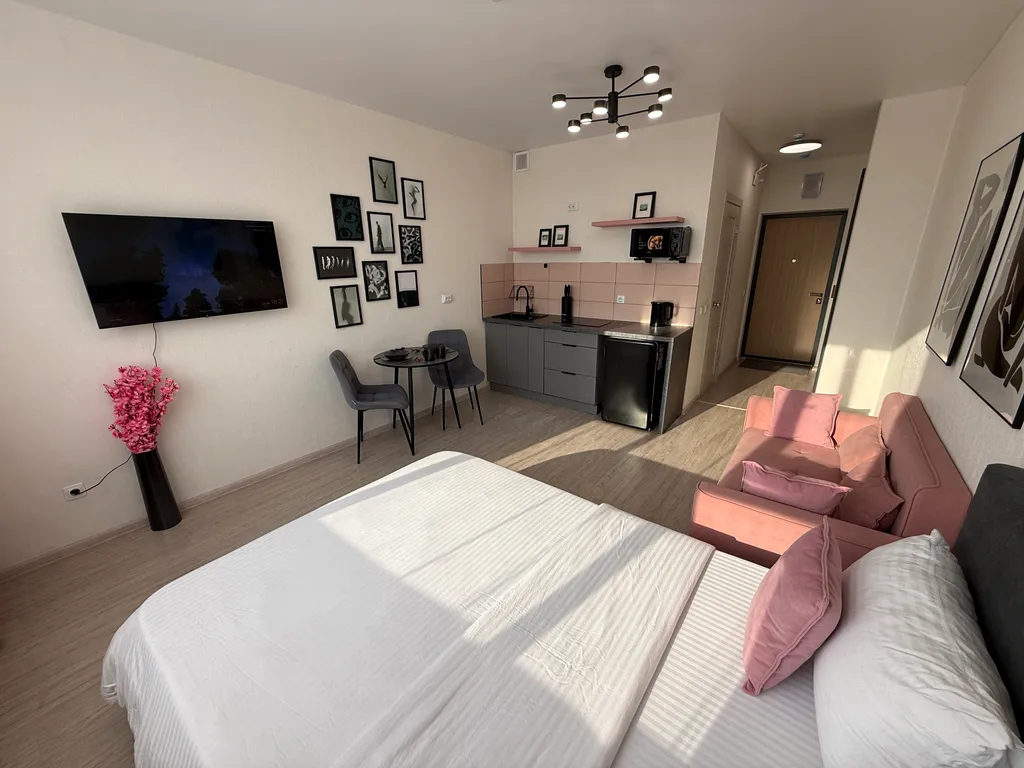 Студия однокомнатная у Чкаловской, в Ленинском, 25 м², Екатеринбург — фото 25