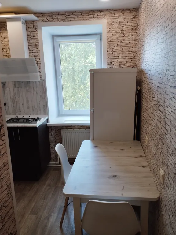 Квартира однокомнатная на улице Изыскателее, 35 м², Мензелинск — кухня