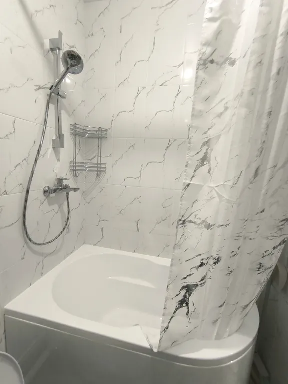 Студия однокомнатная в Пушкинском, 25 м², Шушары — ванная комната, фото 2