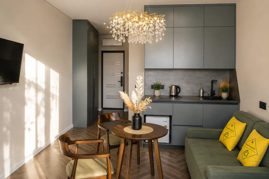 Квартира однокомнатная в Первореченском, 24 м², Владивосток — фото 10