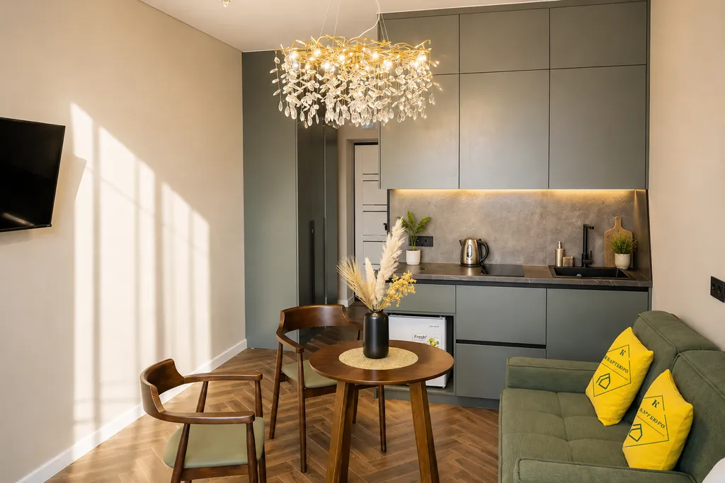 Квартира однокомнатная в Первореченском, 24 м², Владивосток — фото 8