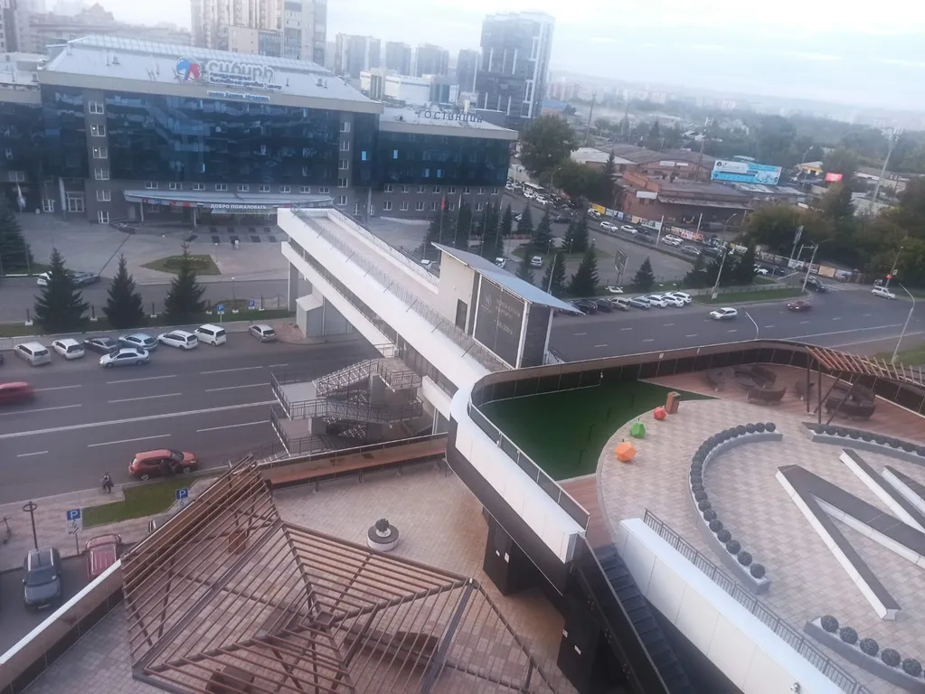 Квартира однокомнатная в Советском, 37 м², Красноярск — вид из окна, фото 5